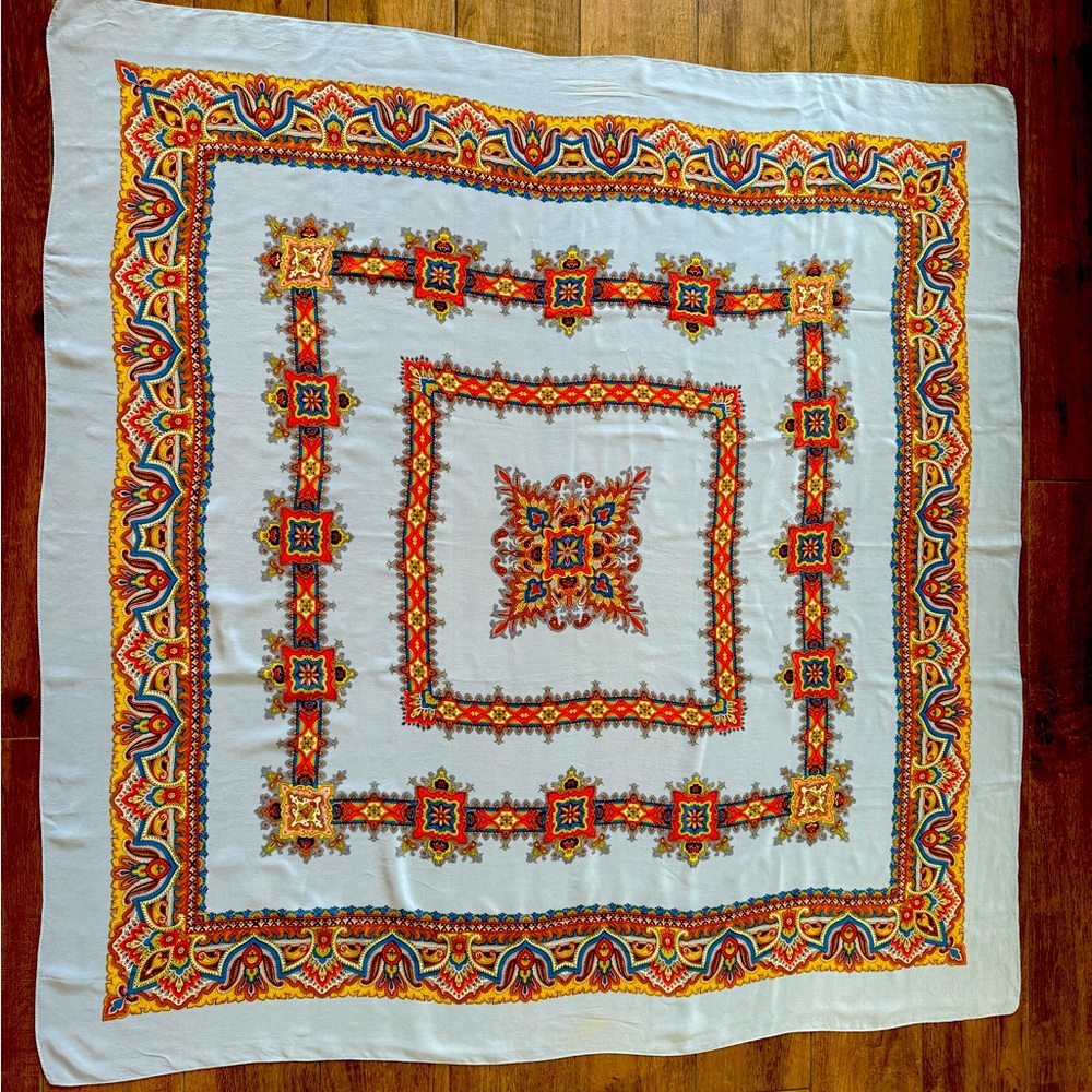 A Large Silk Scarf from Club Monaco